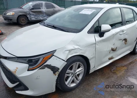 2019 Toyota Corolla Se from USA, damaged, VIN JTNK4RBE6K3041627